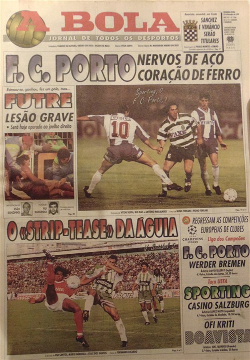 Futre, Domingos, Paulo Sousa e Abel Xavier - Ícones do futebol nos anos 90 - Ver mais