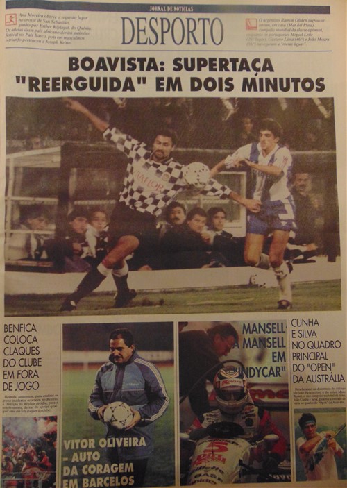 Vitor Oliveira, Claques e outras histórias que se repetem - Ver mais