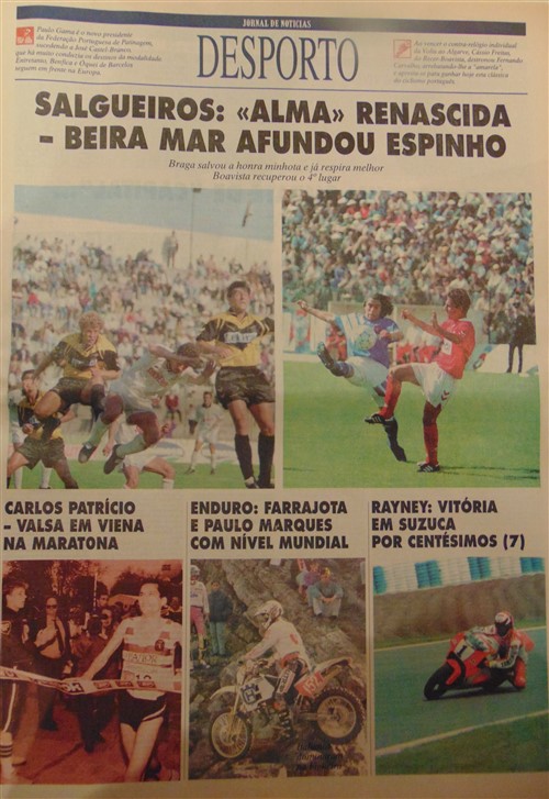 3 clubes históricos  a fazer capa em 1992 - Ver mais