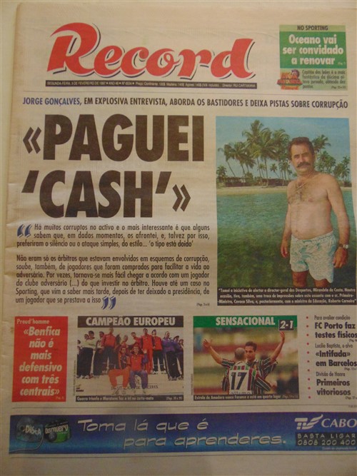 1996-1997 - Jorge Gonçalves - Ficou um Apito Esverdedado por apanhar? - Ver mais