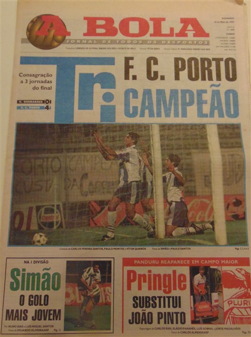 1996-97: FCP e a Festa do Título  em Guimarães - Ver mais
